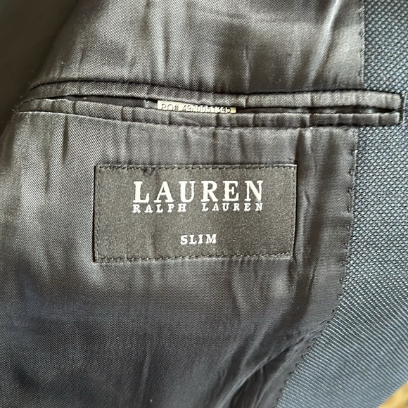 Lauren Ralph Lauren Navy Nailhead Jacket — 46L Slim Fit - Picture 3 of 6